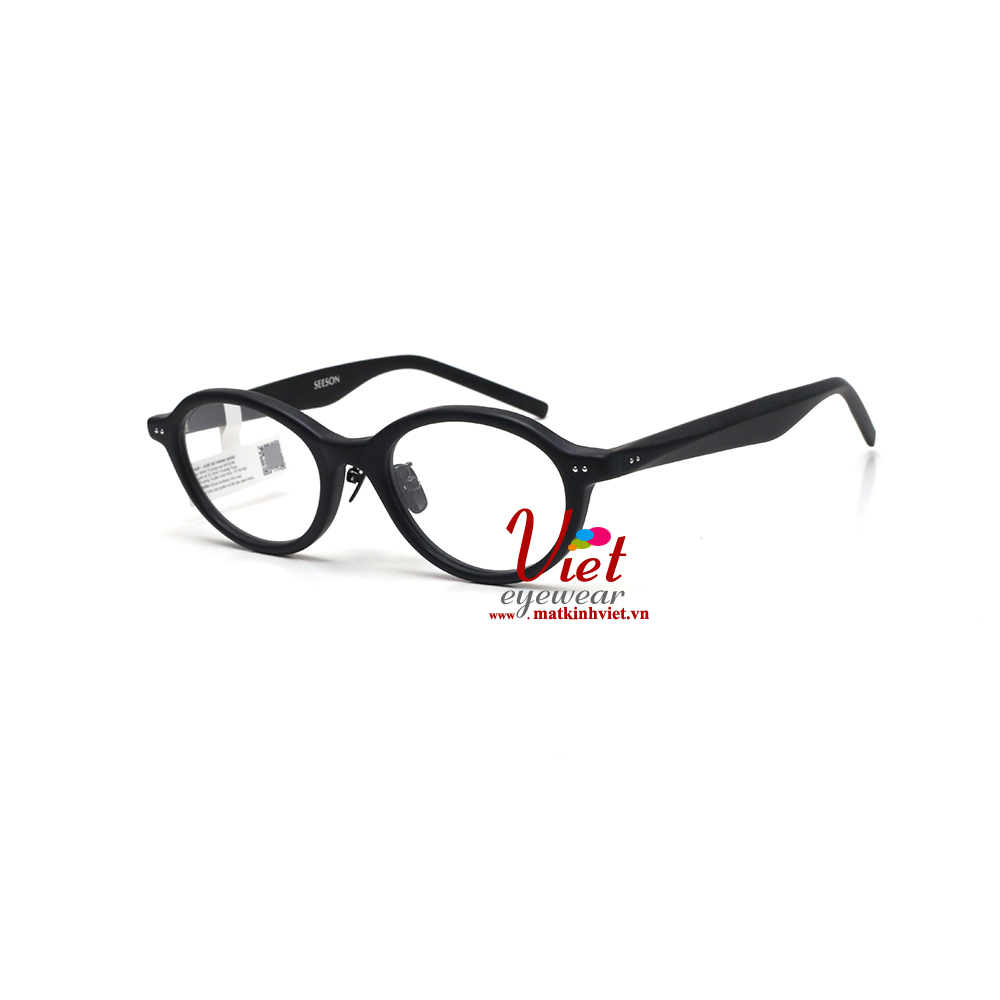 Gọng kính SEESON THE EDGE 03 MATTEBLACK